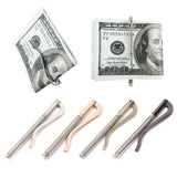 Unisex Metal Bifold Money Clip Clamp Cash Holder Men Women Bar Wallet Replace Parts Spring Clip - V.I.P Digital Presence