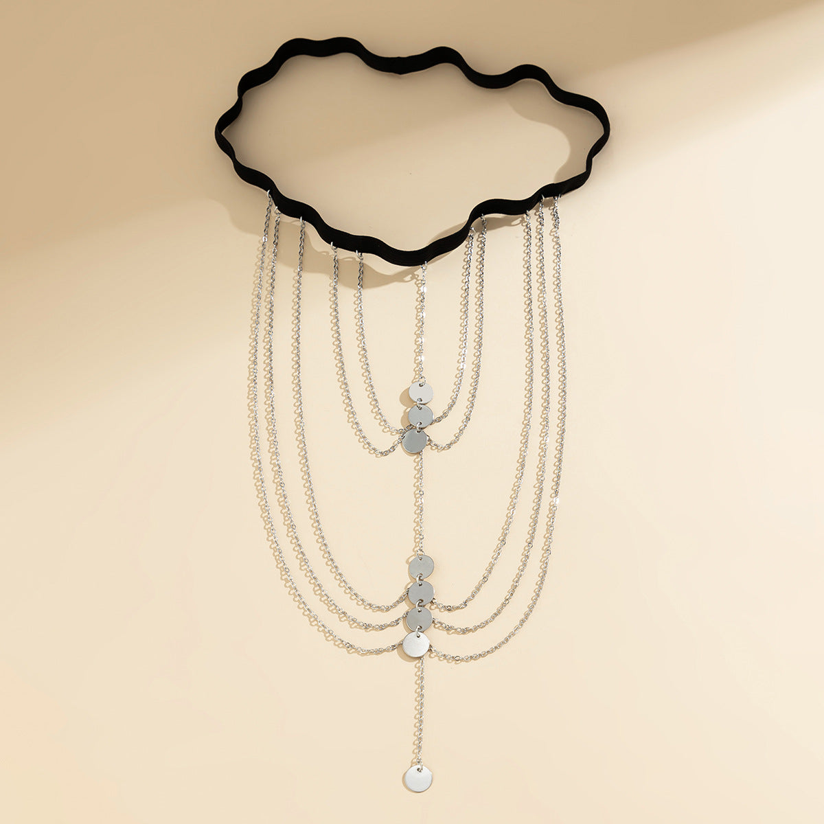 Pure desire butterfly tassel leg chain female sweet cool multi-layer chain star shaped leg ring sexy thigh chain - V.I.P Digital Presence