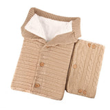 Infant Baby  Swaddle Sleeping Bag Cute Soft Sleep Sack Stroller Wrap+Stroller Gloves - V.I.P Digital Presence