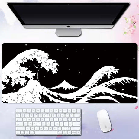 Wave mouse pad advertising game keyboard pad desk pad - V.I.P Digital Presence