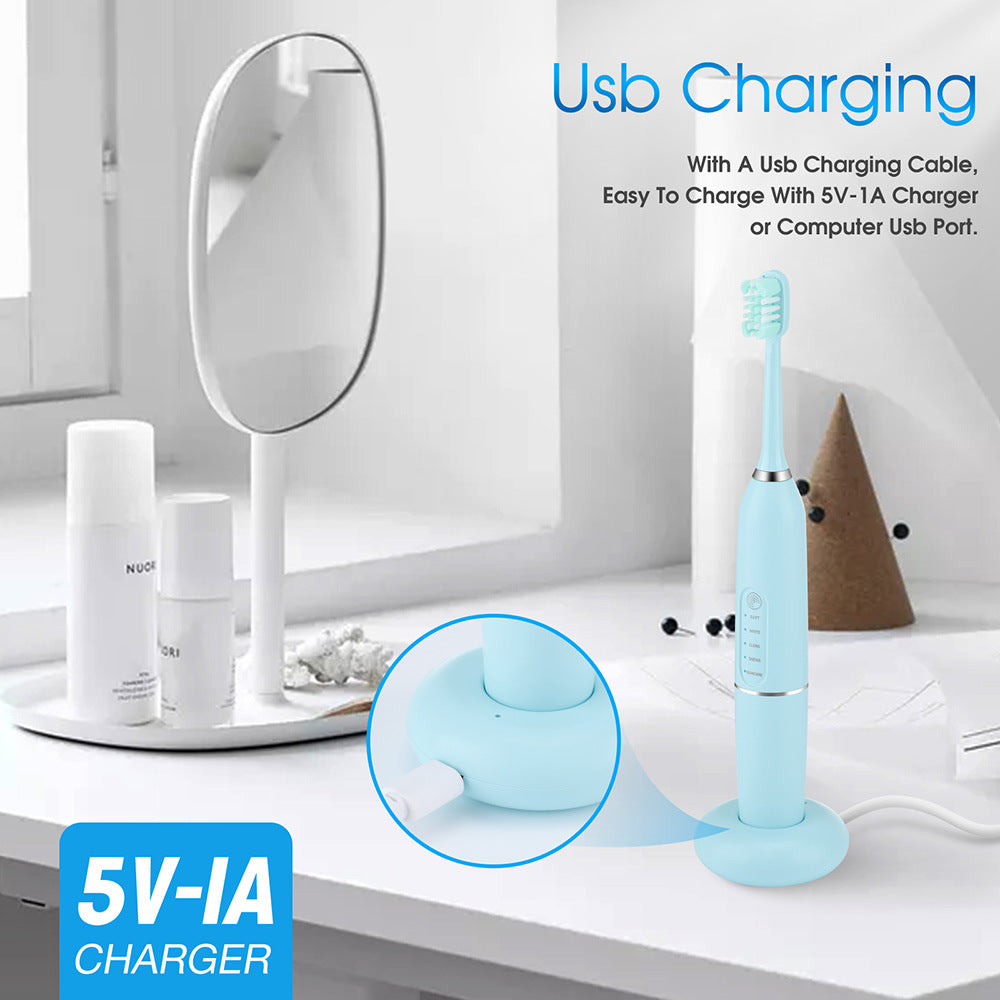 5-Speed Touch Calculus Remover Household Electric Tooth Cleaner Tooth Cleaning Rinsing Tooth Device Beauty Dental Instrument - V.I.P Digital Presence