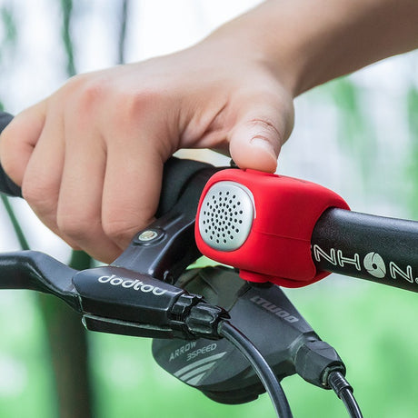 Rockbros bicycle bell, mountain bike electronic horn, dead flying bicycle accessories, bicycle bell - V.I.P Digital Presence