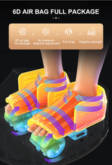 Foot Massager Equipment Feet Air Compression Foot Massager Vibrating Kneading Shiatsu Electric Heating Foot Massager - V.I.P Digital Presence