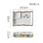 Dumpling plate sushi plate round square plate with soy sauce and vinegar partitioned snack plate ceramic plate for home use - V.I.P Digital Presence