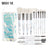 15 pcs Makeup Brushes Diamond Crystal Handle Makeup Tools Foundation Eyeshadow Brush - V.I.P Digital Presence
