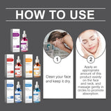 Serum Gift Box 5-Piece Facial Moisturizing And Hydrating Daily Repair Serum Gift Box