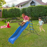 XSL003 2.2M kids plastic slide indoor Freestanding playground equipment children plastic slide kids indoor slide blue - V.I.P Digital Presence