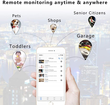 EVKVO HD Smart Mini Wifi USB Camera Real-time Surveillance IP Camera AI Human Detection Loop Recording Mini camera Support 64G - V.I.P Digital Presence