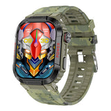 Three proof outdoor sports watch IP68 waterproof Bluetooth call health monitoring low-power TK25 smart watch - V.I.P Digital Presence