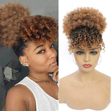 European and American Explosive Wig Bangs Contract African Fluffy Caterpillar Small Roll Contract - V.I.P Digital Presence