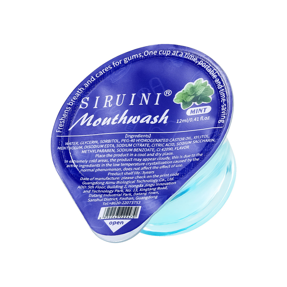 Portable Oral Care Solution in Jelly Cups - Disposable Independent Packaging for Travel and Accommodation - V.I.P Digital Presence