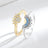 European and American personality simple design sun and moon folding ring female couple ring - V.I.P Digital Presence