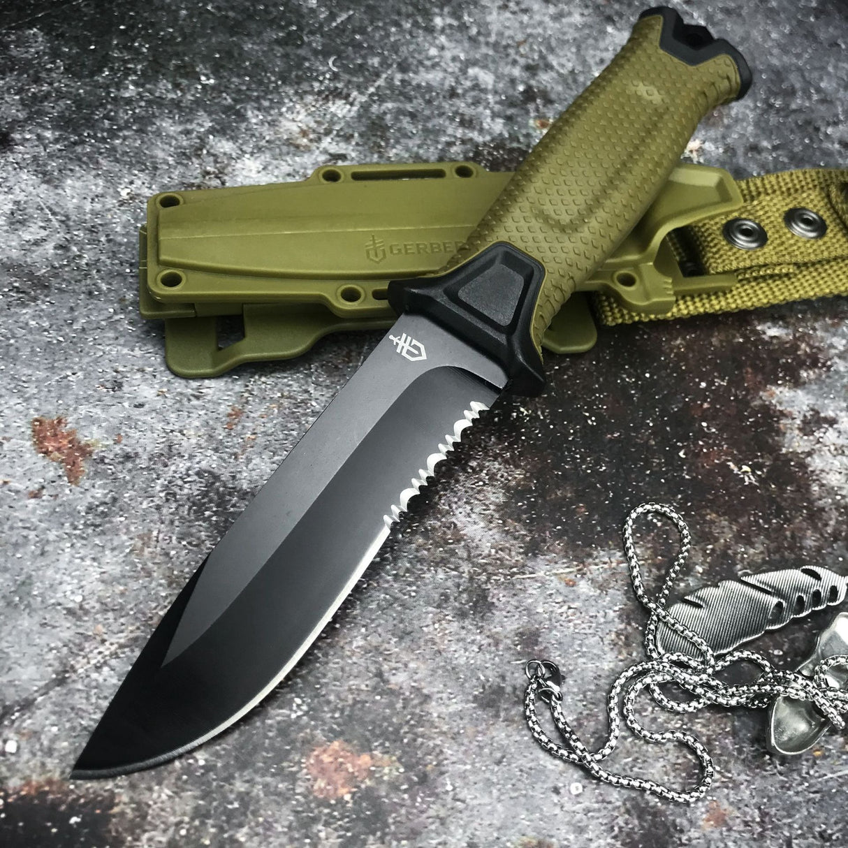 Goebel Infantry Outdoor Tactical Wilderness Survival Straight Knife Collection Of Self-Defense Carry Knives Outdoor Pocket Knife - V.I.P Digital Presence