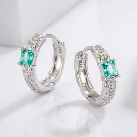 925 sterling silver daily versatile platinum plated earrings jewelry - V.I.P Digital Presence