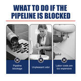 Pipe Unclog Gel, Sewer Multi-Effect Dissolving Pipe Obstruction Unblocking Agent - V.I.P Digital Presence