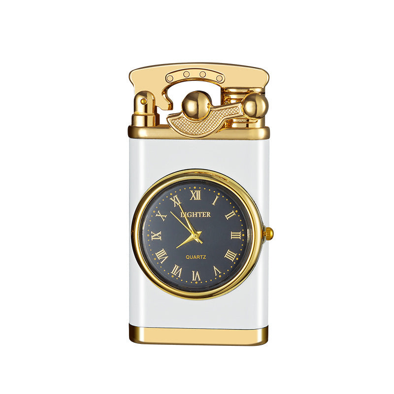 Multi functional electronic watch cigarette lighter integrated into one machine, versatile men's gift lighter - V.I.P Digital Presence