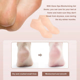 Silicone Socks Moisturizing Gel Socks Exfoliating and Preventing Dryness Spa Foot Care Tool Cracked Dead Skin Remove Protector - V.I.P Digital Presence