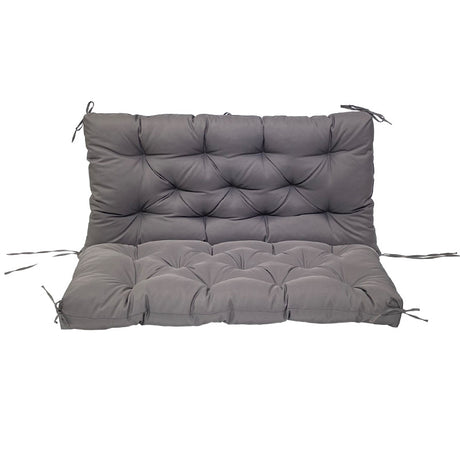 Outdoor 2/3-seater bench/swing cushions: thickened, with backrest, waterproof. - V.I.P Digital Presence