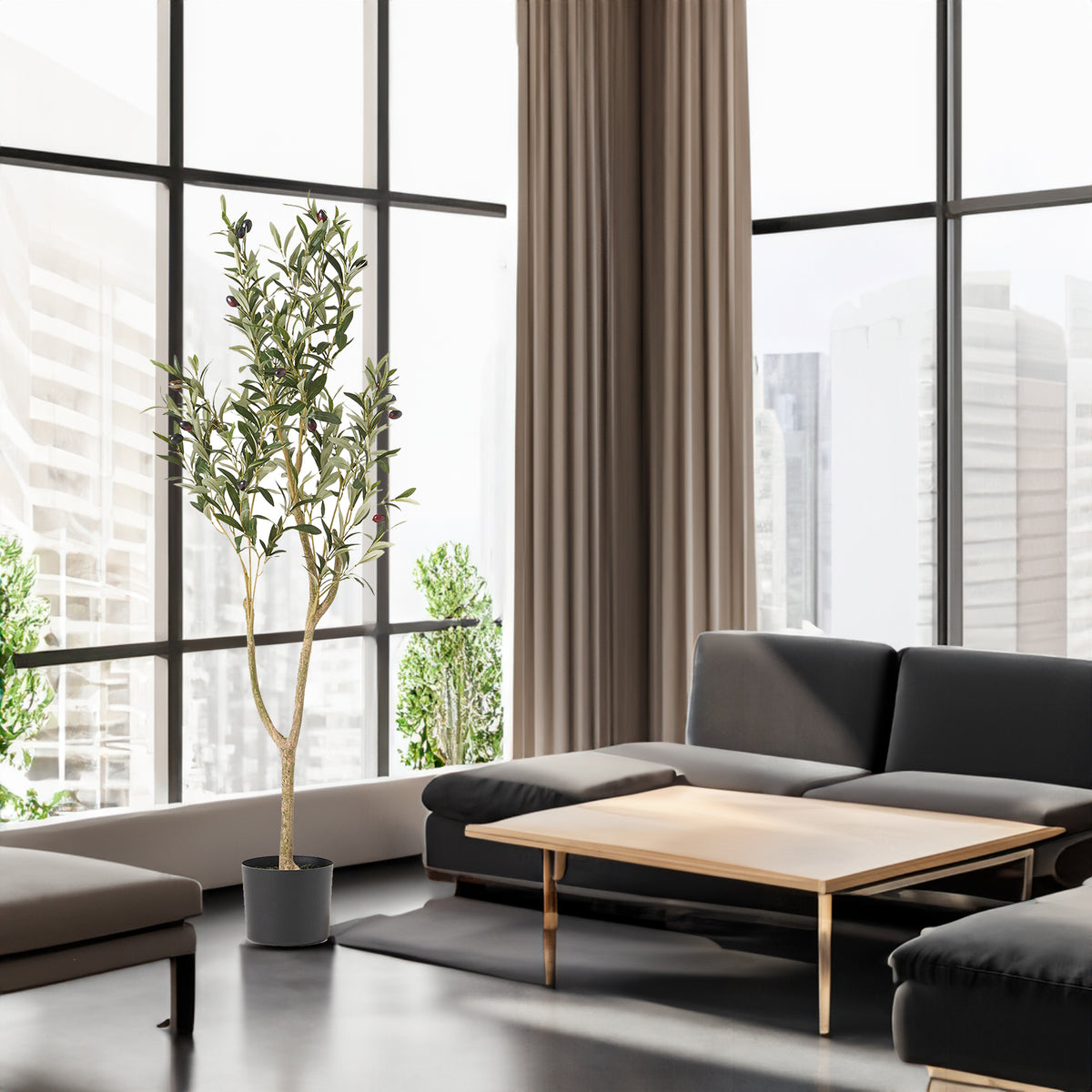 120CM ARTIFICIAL OLIVE TREE - V.I.P Digital Presence