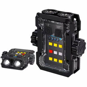LED Portable Keychain Light Camping COB Flashlight 6 levels of Dimming Rechargeable Outdoor Mini Lantern With Magnet - V.I.P Digital Presence