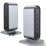 12 in one docking station Typec vertical multi interface suitable for Apple, Huawei, Mac docking stations - V.I.P Digital Presence