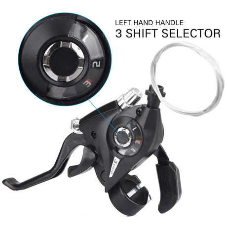 Bike Derailleurs 3x7 21 Speed Switch MTB Bicycle Shifter Levers Brake with Shift Cable Cycling Disc Handle for Bike Trekking - V.I.P Digital Presence