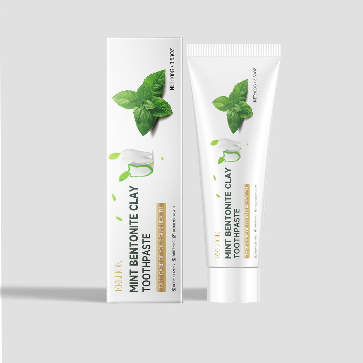 Volcanic Ash Tooth Cleaning Toothpaste Improves Yellow Teeth And Gently Cleans Tooth Dirt Daily Care Toothpaste - V.I.P Digital Presence
