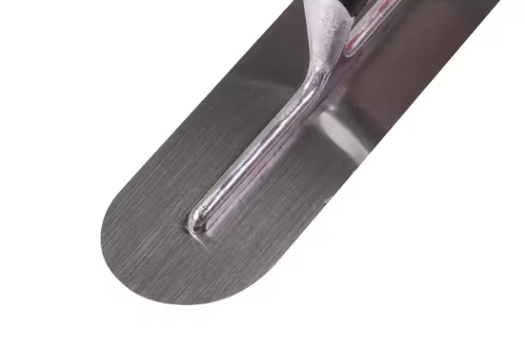 High Quality Stainless Trimming shovel, 35 Cm x 5 cm, very suitable for buckets, slate, plaster, concrete, curved handle, high c - V.I.P Digital Presence