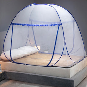 Mongolian bag mosquito net installation-free steel wire bottomless folding single-door magic mosquito net Mosquito net - V.I.P Digital Presence