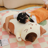 Cat Doll Girl Holding Big Doll Plush Toy Birthday Gift Girl - V.I.P Digital Presence
