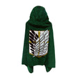 Wings of Liberty Survey Corps Attack on Titan Cape Blanket Otaku Shawl Blanket Anime Blanket Lunch Break Nap - V.I.P Digital Presence