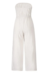 Tied Cutout Tube Wide Leg Jumpsuit - V.I.P Digital Presence