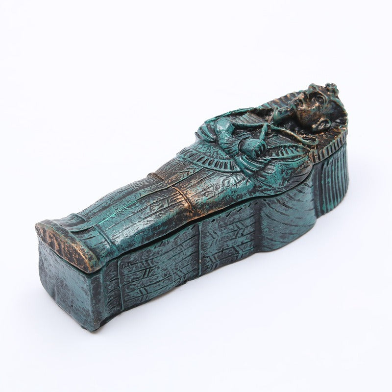 Mummy coffin fish tank resin ornaments - V.I.P Digital Presence
