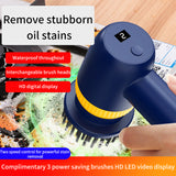 Multifunctional Wireless Handheld Electric Cleaning Brush - V.I.P Digital Presence