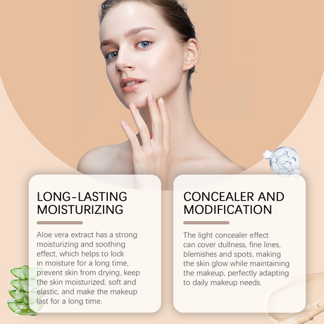 Moisturizing Concealer Foundation Light, Moisturizing, Brightening And Nourishing Skin Matte And Clear Oil Skin For Dry Skin - V.I.P Digital Presence