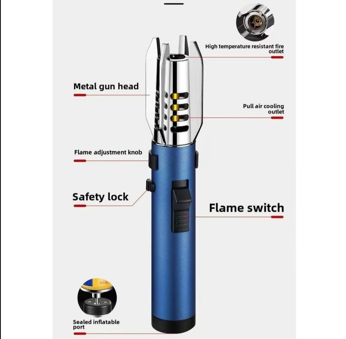 BladeFlame Jet Torch Lighter