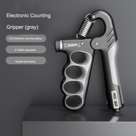 Adjustable Grip Strength Gauge Counting Type Spring Grip Strength Gauge Handshake Holder - V.I.P Digital Presence