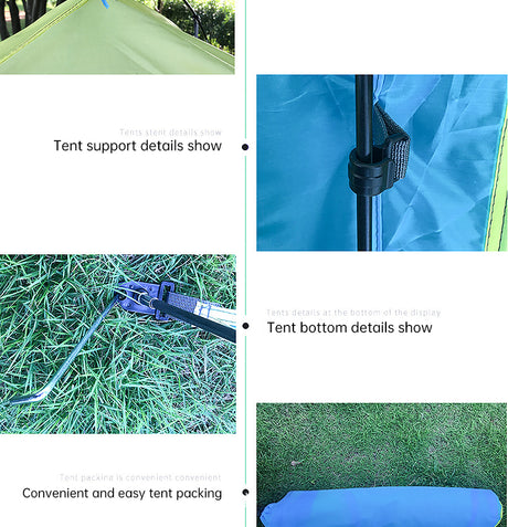 Pop Up Beach Tent Sun Shade Shelter Anti-UV Shelter Fully Automatic Folding Camping Tent - V.I.P Digital Presence