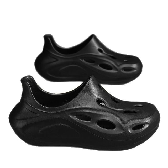 Soft soled toe hole slippers with simple breathable and comfortable fit for beach sandals - V.I.P Digital Presence