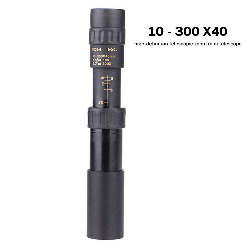 10-30×25 Zoom HD Portable Strong Binoculars Long Range Professional Spyglass Monocular Telescope Low Night Vision for Hunting - V.I.P Digital Presence
