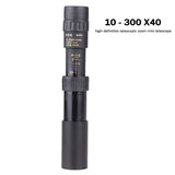 10-30×25 Zoom HD Portable Strong Binoculars Long Range Professional Spyglass Monocular Telescope Low Night Vision for Hunting - V.I.P Digital Presence