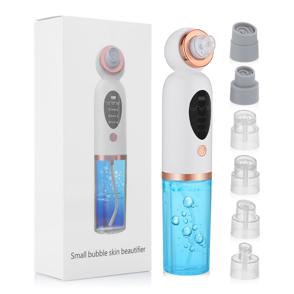 3-Speed Small Bubble Blackhead Instrument Facial Pore Cleaning To Remove Blackhead Beauty Instrument Electric Blackhead Exporter - V.I.P Digital Presence