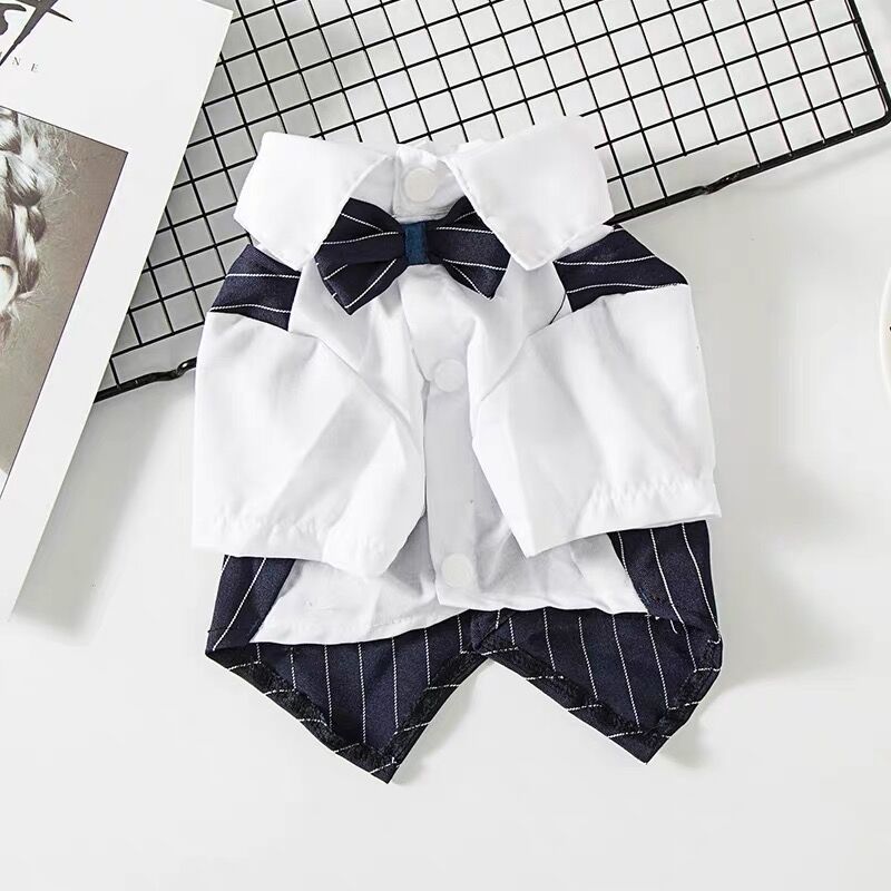 Pet Dog Suit Summer Thin Teddy Suit Shirt Suit Wedding Dress Dog Cat Spring Summer Clothes - V.I.P Digital Presence