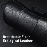 Baseus Car Neck Pillow Adjustable PU Leather Headrest 3D Memory Foam Head Rest Seat Cushion Cover Car Neck Rest Auto Accessories - V.I.P Digital Presence