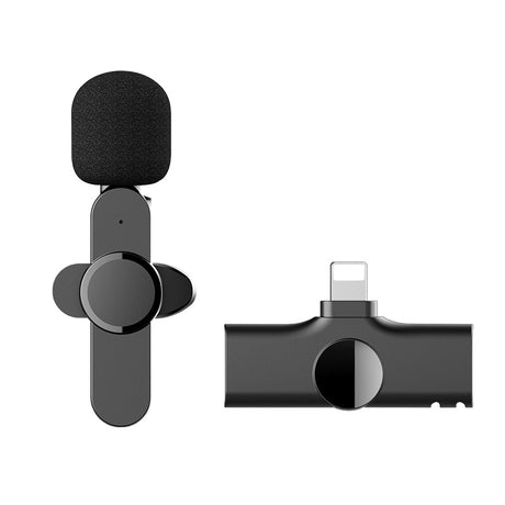 Wireless Lavalier Microphone Lapel Mic Mini For iPhone Android Cell Mobile Phone PC Tiny Micro Tie Mikrofon Mike Dual Bluetooth - V.I.P Digital Presence