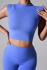 Mock Neck Active Tank - V.I.P Digital Presence