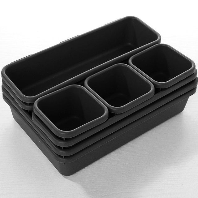 8pcs/set Adjustable Drawer Organizer Box Trays Make Up Cosmetics Sundries Divider Holder Kitchen Bathroom Closet Jewellery Box - V.I.P Digital Presence