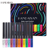 Color Eyeliner Matte Quick Drying Liquid Eyeliner Does Not Smudge 12 Boxes - V.I.P Digital Presence