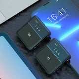 Wireless microphone lavalier style live streaming device anchor receiver mobile phone recording outdoor video microphone - V.I.P Digital Presence