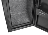 5 gun safes with 3 pistol pockets, quick access biometric adjustable heavy-duty gun rack mounted gun safes - V.I.P Digital Presence